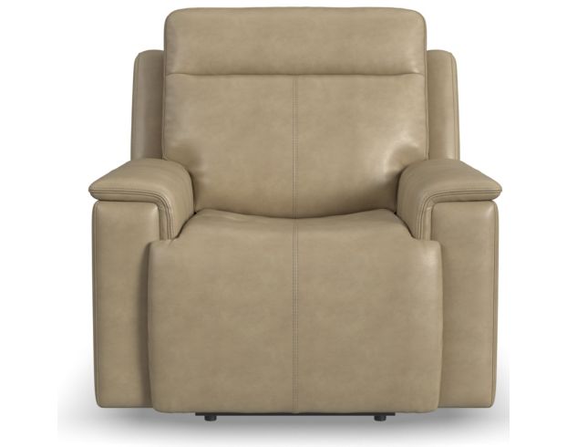 Flexsteel Odell Stone Leather Power Recliner large image number 1