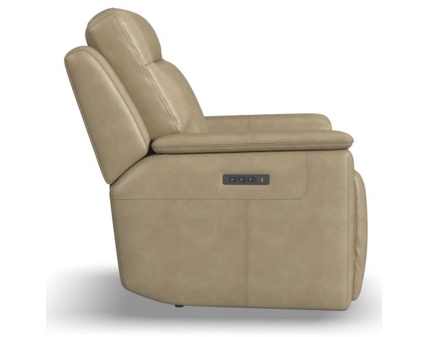 Flexsteel Odell Stone Leather Power Recliner large image number 5
