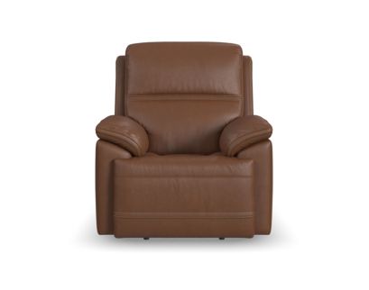 Flexsteel Jackson Whiskey Leather Power Recliner