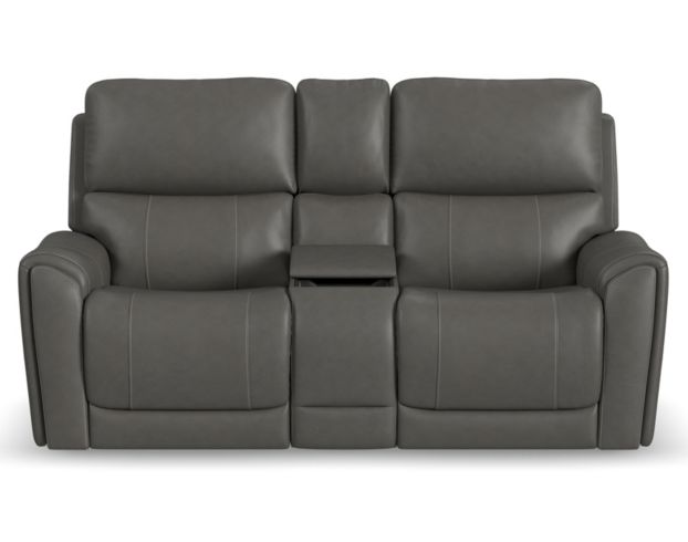 Flexsteel Carter Power Reclining Loveseat with Console large image number 1