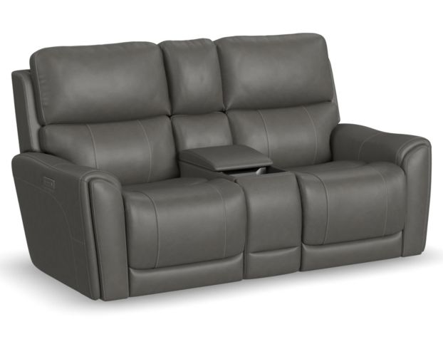 Flexsteel Carter Power Reclining Loveseat with Console large image number 2
