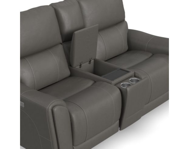 Flexsteel Carter Power Reclining Loveseat with Console large image number 3