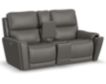Flexsteel Carter Power Reclining Loveseat with Console small image number 4
