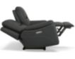 Flexsteel Fallon Gray Leather Power Loveseat small image number 6