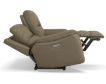 Flexsteel Fallon Taupe Leather Power Reclining Loveseat small image number 4