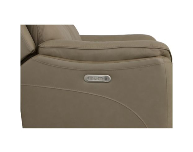 Flexsteel Fallon Taupe Leather Power Reclining Loveseat large image number 5