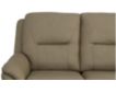 Flexsteel Fallon Taupe Leather Power Reclining Loveseat small image number 8
