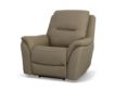 Flexsteel Fallon Taupe Leather Power Recliner small image number 3