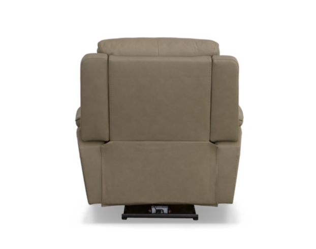 Flexsteel Fallon Taupe Leather Power Recliner large image number 9