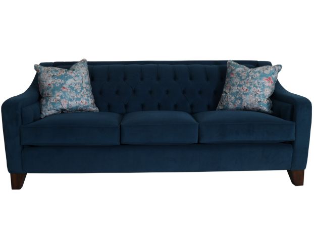 Flexsteel Sullivan Blue Sofa large image number 1