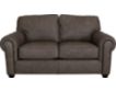 Flexsteel Carson 100% Leather Loveseat small image number 1