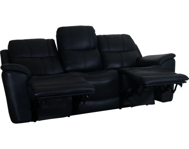 flexsteel cade leather power reclining sofa