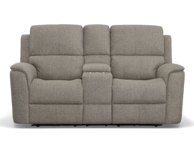 Flexsteel Henry Power Reclining Loveseat with Console large image number 1