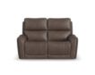 Flexsteel Industries Inc Carter Cappuccino Power Reclining Loveseat small image number 1