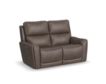 Flexsteel Industries Inc Carter Cappuccino Power Reclining Loveseat small image number 3