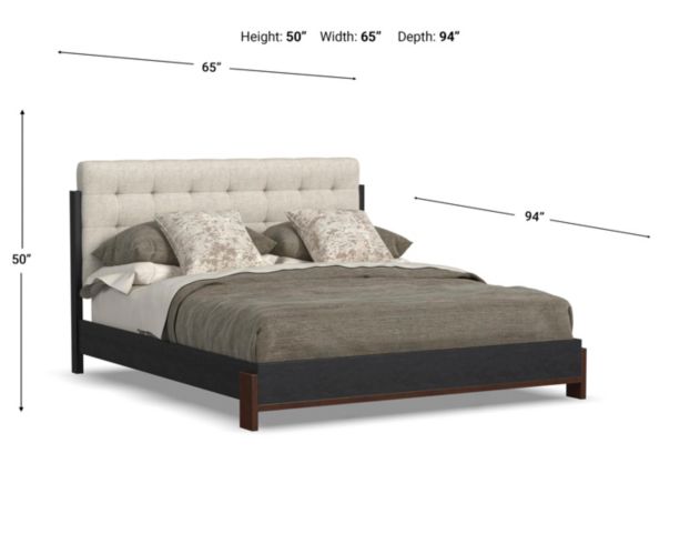 Flexsteel Waterfall Queen Bed large image number 7