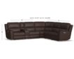 Flexsteel Henry Leather 6-Piece Power Reclining Sectional small image number 9