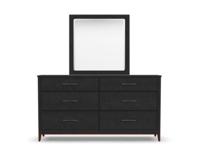 Flexsteel Waterfall Dresser with Mirror