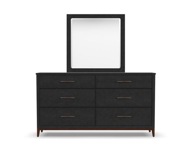 Flexsteel Waterfall Dresser with Mirror large image number 1