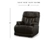 Flexsteel Industries Inc Clive Bison Leather Power Recliner small image number 4