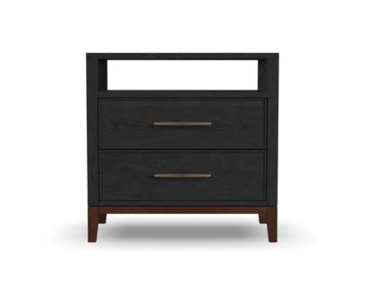 Flexsteel Industries Inc Waterfall Ebony Nightstand