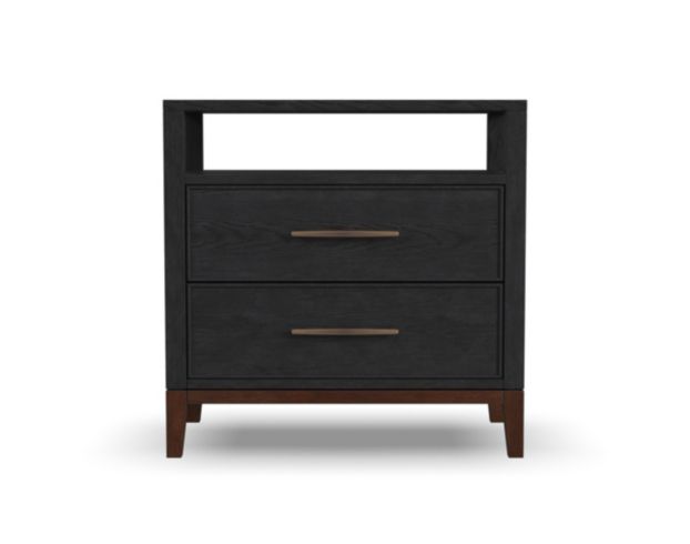 Flexsteel Industries Inc Waterfall Ebony Nightstand large