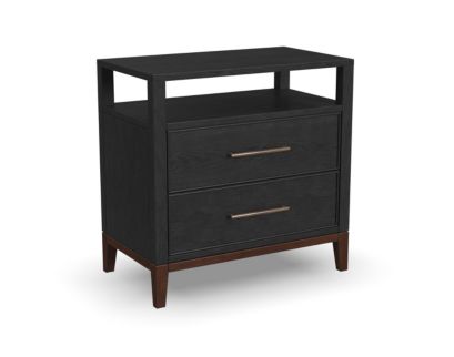 Flexsteel Industries Inc Waterfall Ebony Nightstand