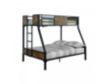 Furniture Of America Clapton Twin Over Full Bunk Bed small image number 2