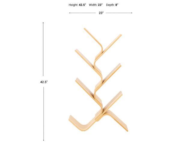 Furniture Of America Imbler Bamboo Bookshelf large image number 7