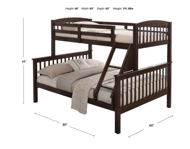 Furniture Of America Twin/Full Bunkbed large image number 5