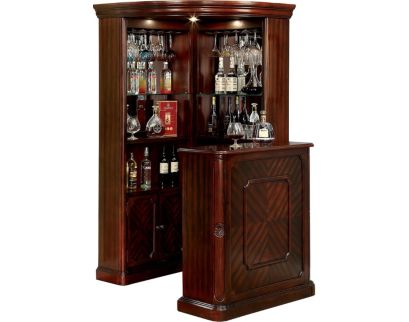 Furniture Of America Voltaire Corner Curio Cabinet