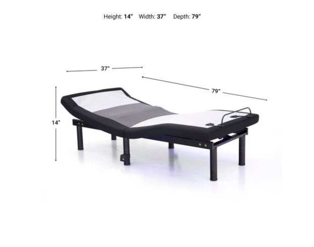 Furniture Of America Somnerside III Twin XL Adjustable Base large image number 3