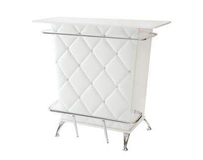 Furniture Of America Fuero White Bar