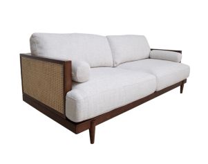 Furniture Of America Alesund Beige XL Sofa
