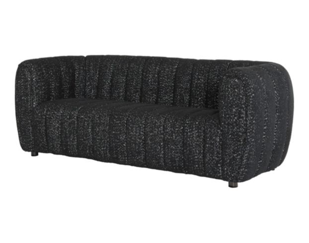 Furniture Of America Aversa Black Boucle Sofa large image number 2