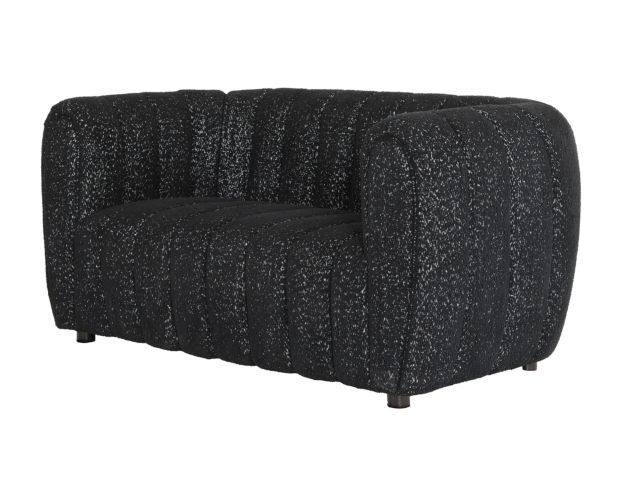 Furniture Of America Aversa Black Boucle Loveseat large image number 2