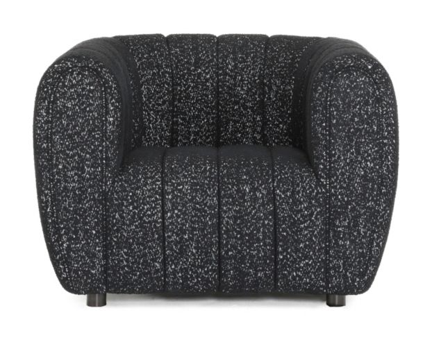 Furniture Of America Aversa Black Boucle Accent Chair large image number 1