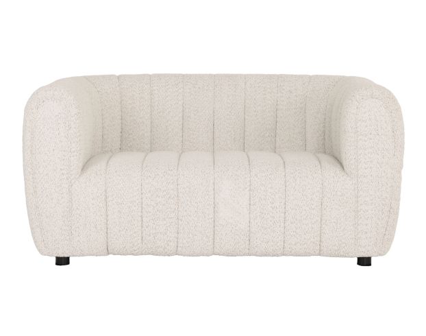 Furniture Of America Aversa White Boucle Loveseat large image number 1