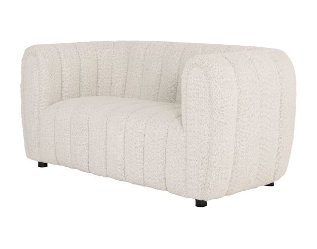 Furniture Of America Aversa White Boucle Loveseat large image number 2