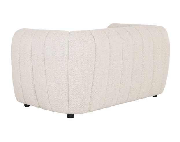 Furniture Of America Aversa White Boucle Loveseat large image number 4