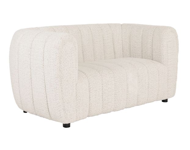 Furniture Of America Aversa White Boucle Loveseat large image number 5