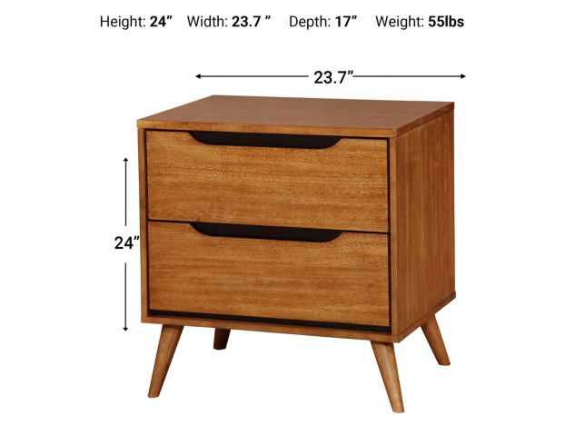 Furniture Of America Lennert Nightstand large image number 3