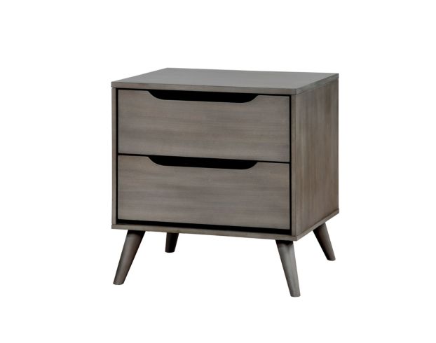 Furniture Of America Lennart Gray Nightstand large