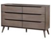 Furniture Of America Lennart Gray Dresser small image number 1