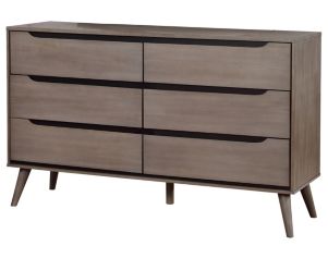 Furniture Of America Lennart Gray Dresser