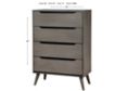 Furniture Of America Lennart Gray Chest small image number 4
