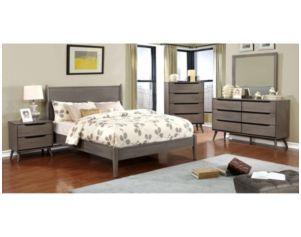 Furniture Of America Lennart 3-Piece Gray King Bed Set