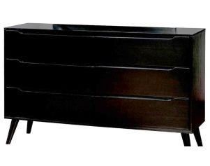 Furniture Of America Lennart Black Dresser