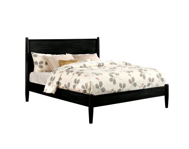 Furniture Of America Lennert Black King Bed large image number 1