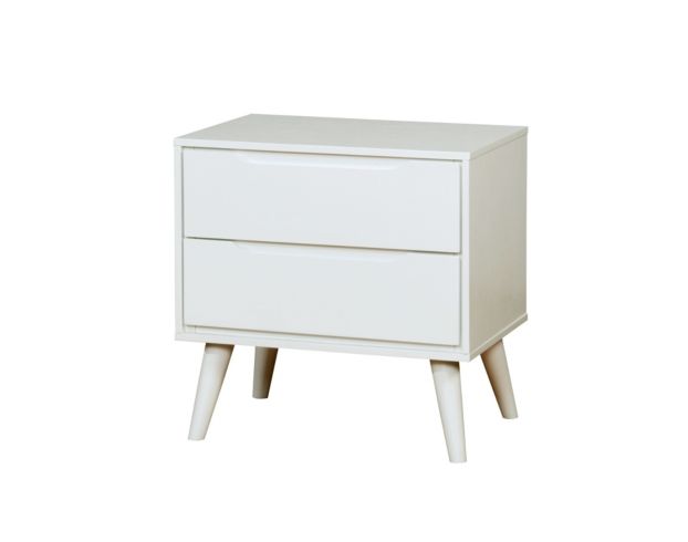 Furniture Of America Lennart White Nightstand large image number 1